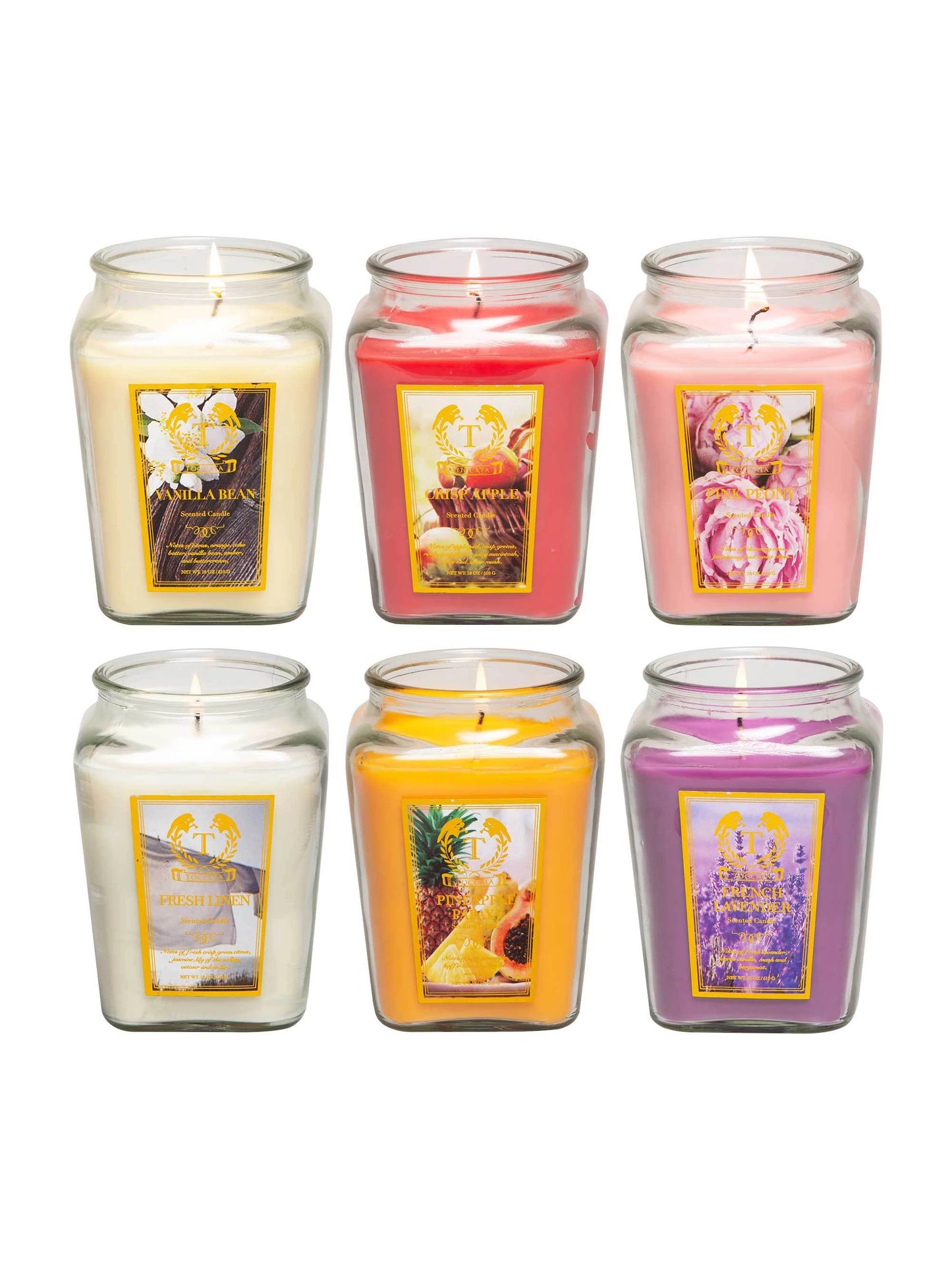 18oz/1pc Aroma Scented Candle