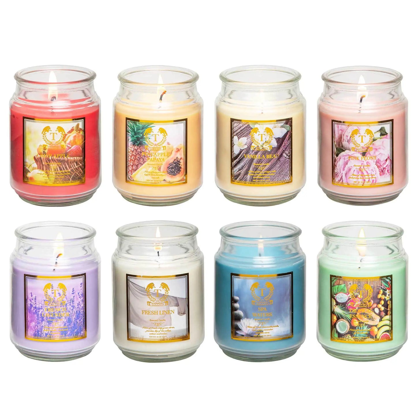 18oz/1pc Aroma Scented Candle