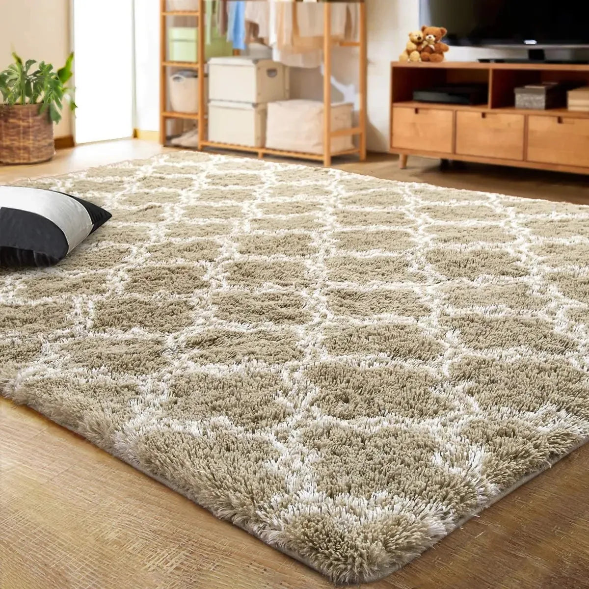 Large Super Soft Shag Area Rug