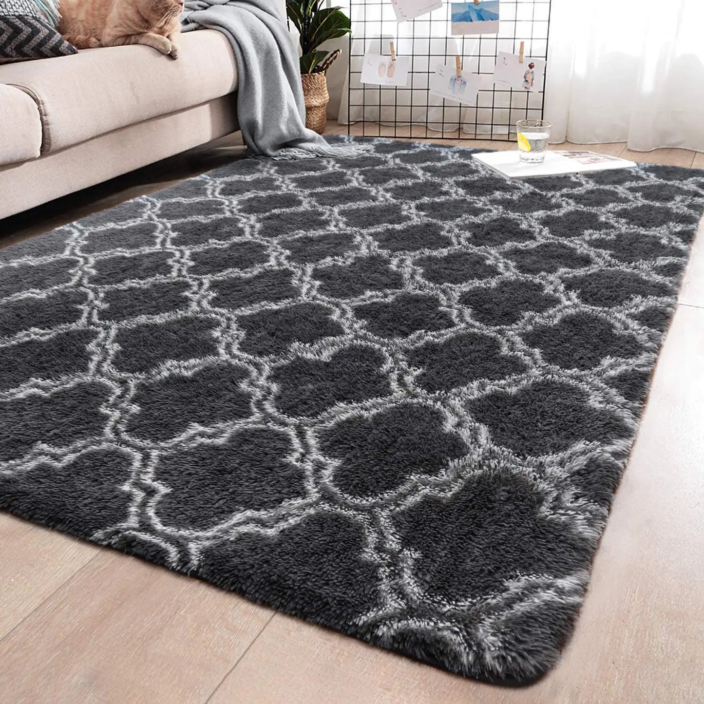 Large Super Soft Shag Area Rug