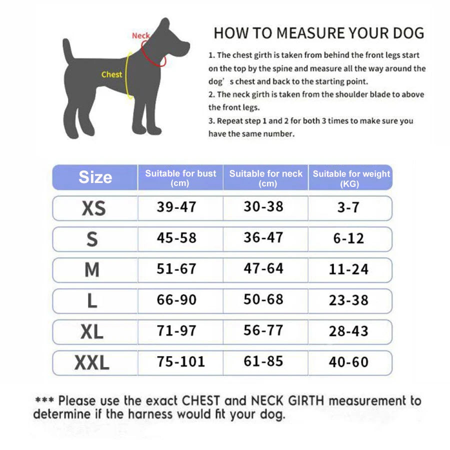 Dog Harness NO PULL Reflective Breathable Adjustable Pet Harness Vest with ID Custom Patch