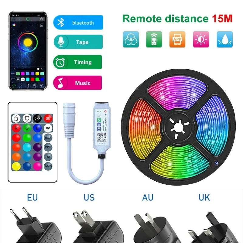 40m Smart Led Lights With Bluetooth APP Control