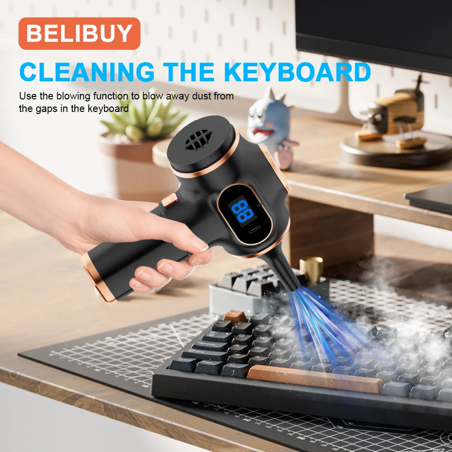 Wireless Car Vacuum And Household Cleaning Tool