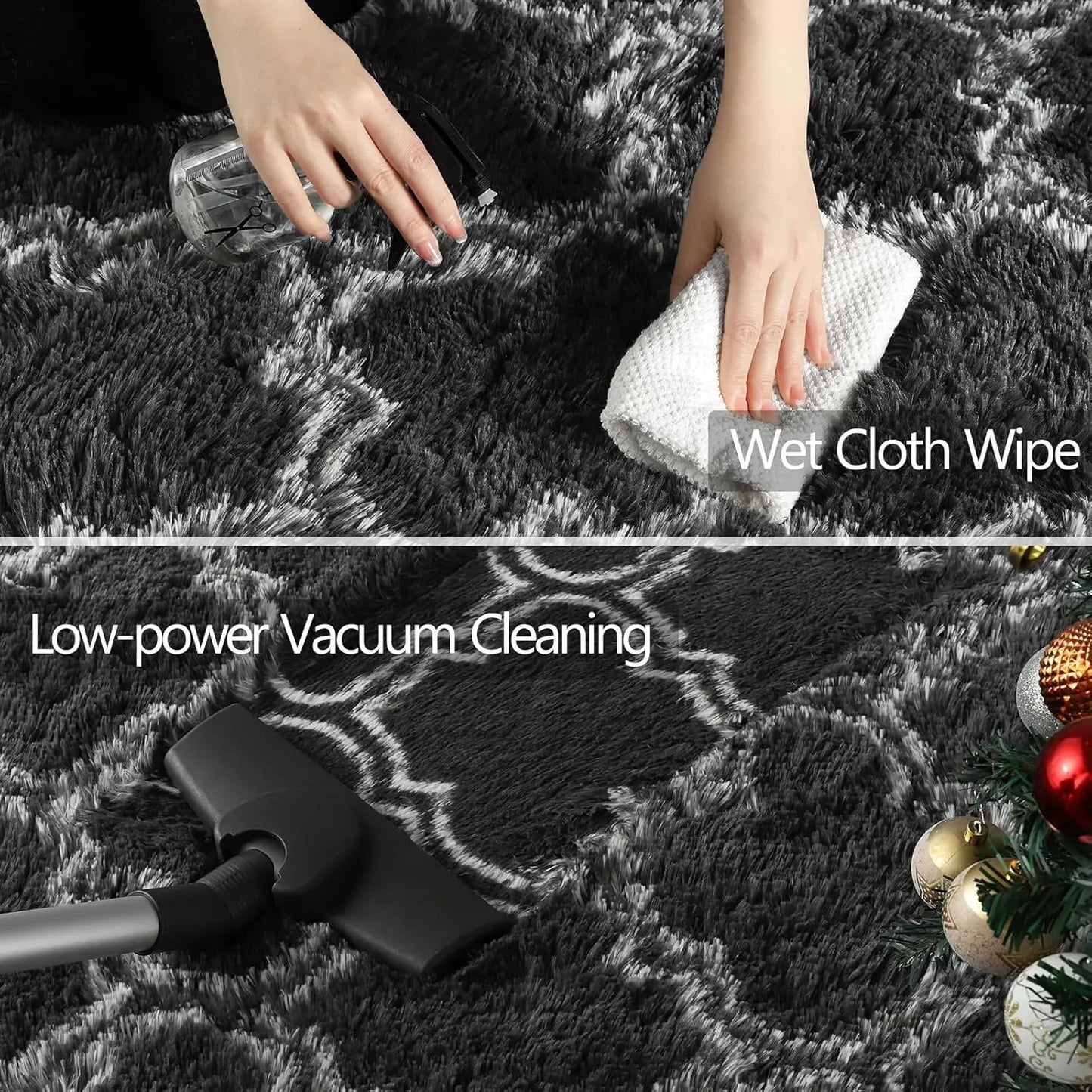 Large Super Soft Shag Area Rug