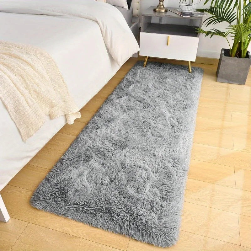 Extra thick plush carpet for your bedside