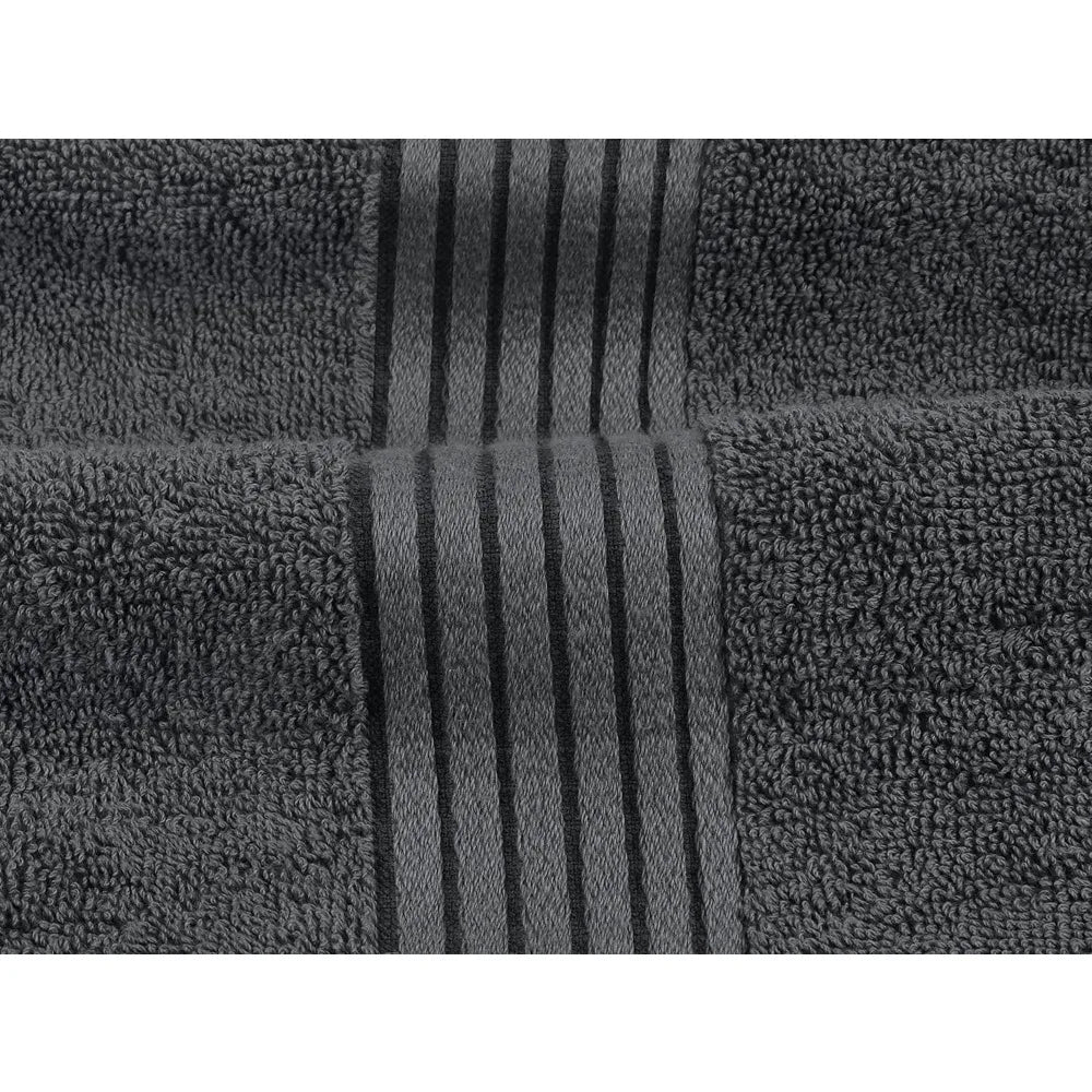 48-Piece Premium Towel Set, 12 Bath Towels, 12 Hand Towels, and 24 Wash Cloths, 100% Ring Spun Cotton Highly Absor