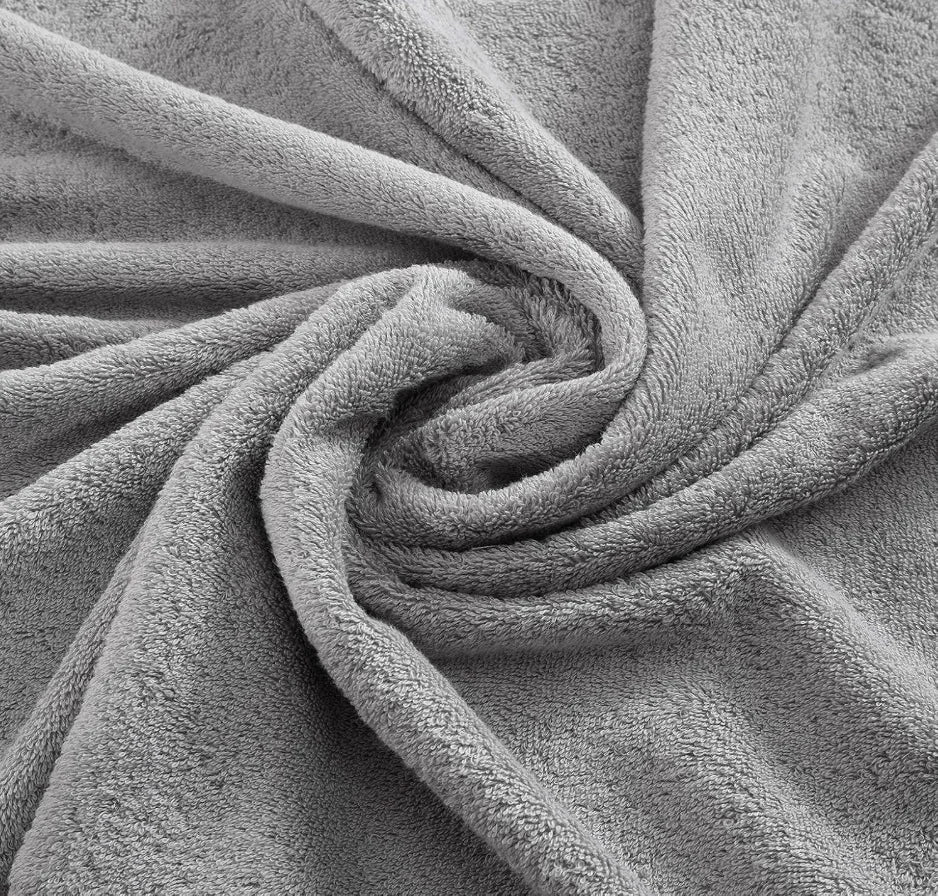 100% Turkish Cotton Premium Quality 4 PCS Towel Set for Bathroom, Quick Dry Soft and Absorbent Turkish