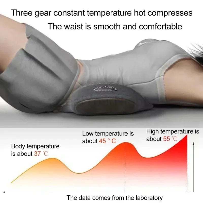 Waist & Back Heating Massager Pad