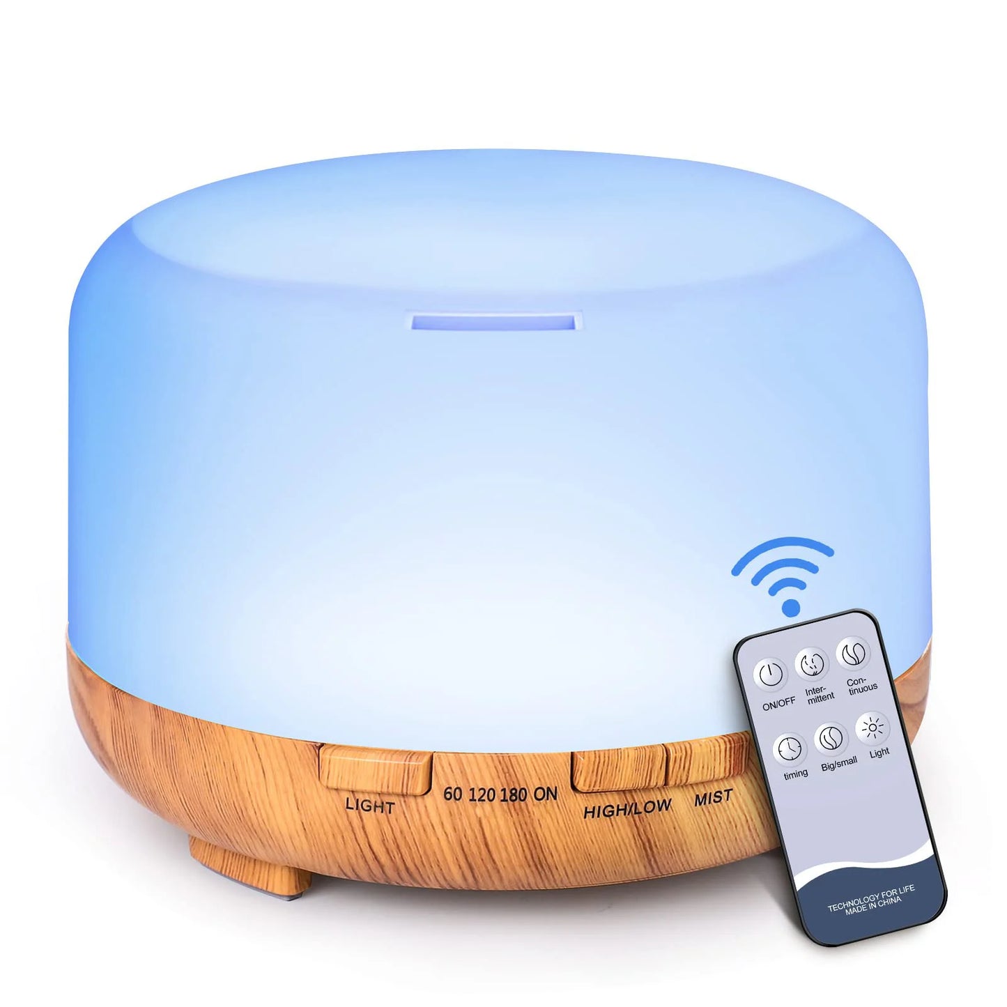 Essential Oil Aromatherapy Diffuser And Humidifier With Auto Shut Off