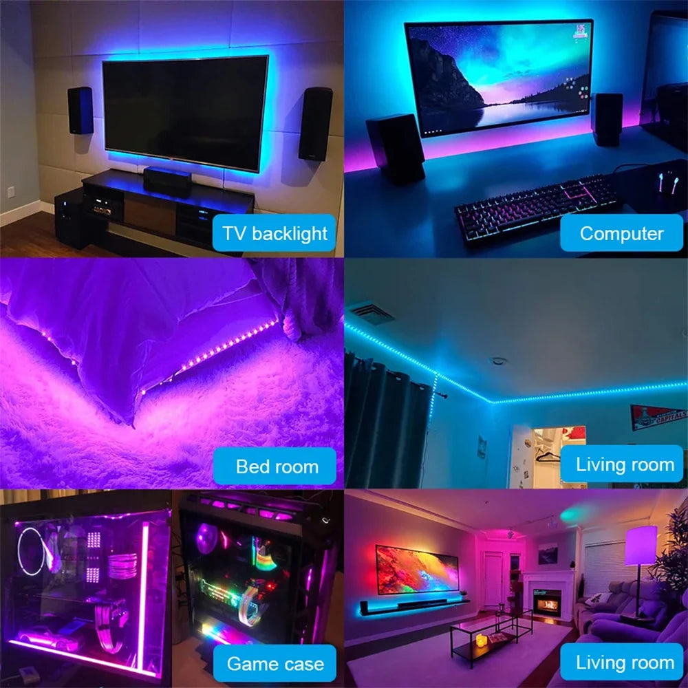 40m Smart Led Lights With Bluetooth APP Control