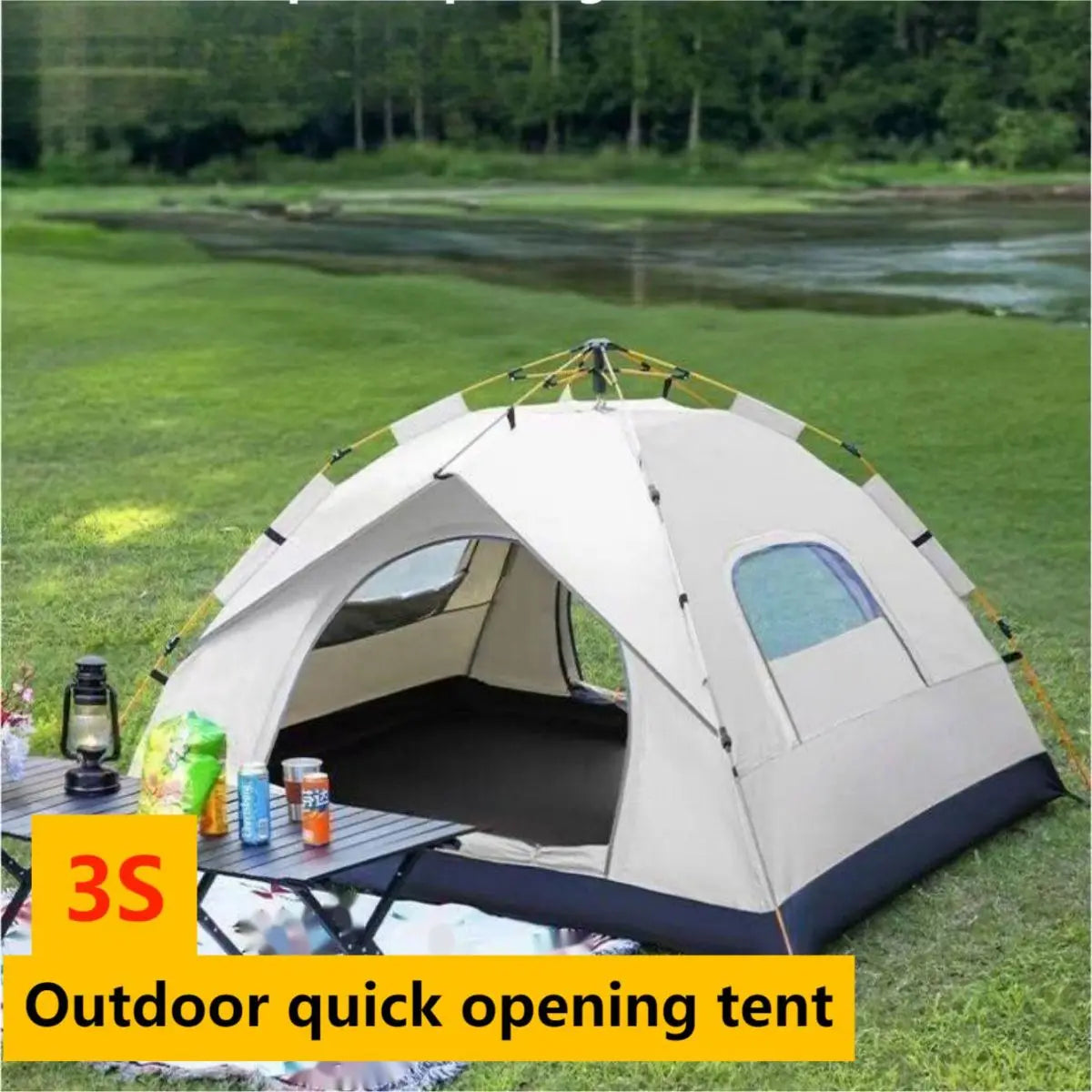 Automatic Quick-opening Outdoor Self-driving Travel Tent