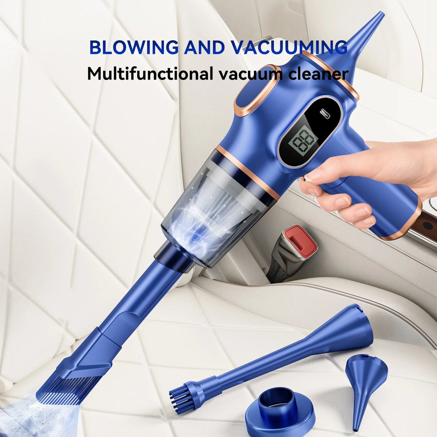 Wireless Car Vacuum And Household Cleaning Tool