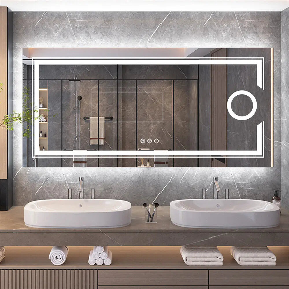 LED Wall Mounted Bathroom Mirror