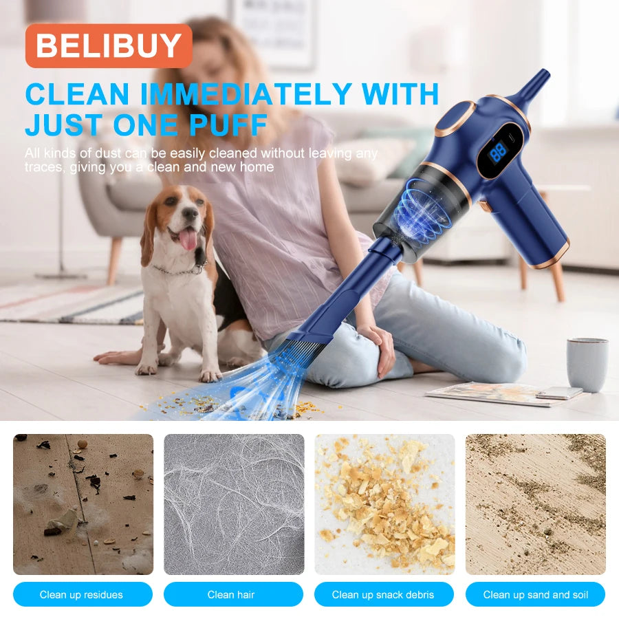 Wireless Car Vacuum And Household Cleaning Tool