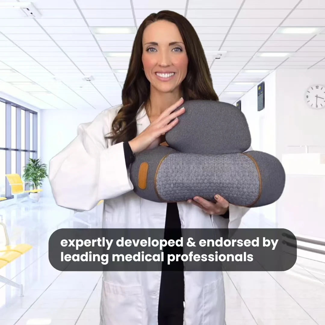 3-in-1 Neck Massager Cervical Pillow With Hot Compress And Vibration Massage