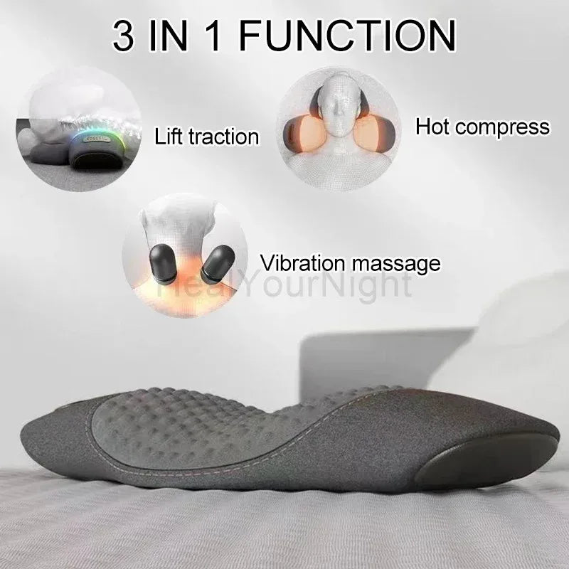 Waist & Back Heating Massager Pad