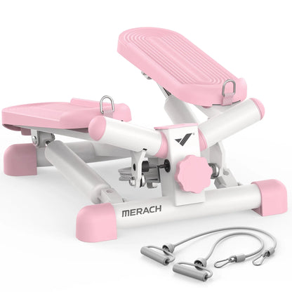 Exercise Stepper with Resistance Band