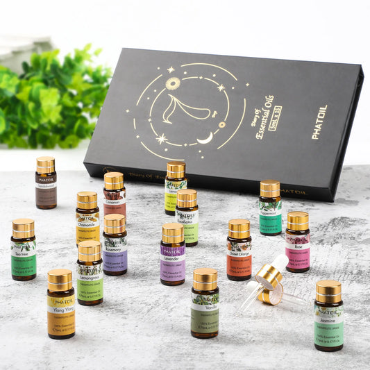 15pcs Natural Plant Essential Oils Set