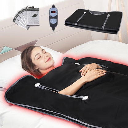 Portable Sauna Blanket for Detoxification With Infrared