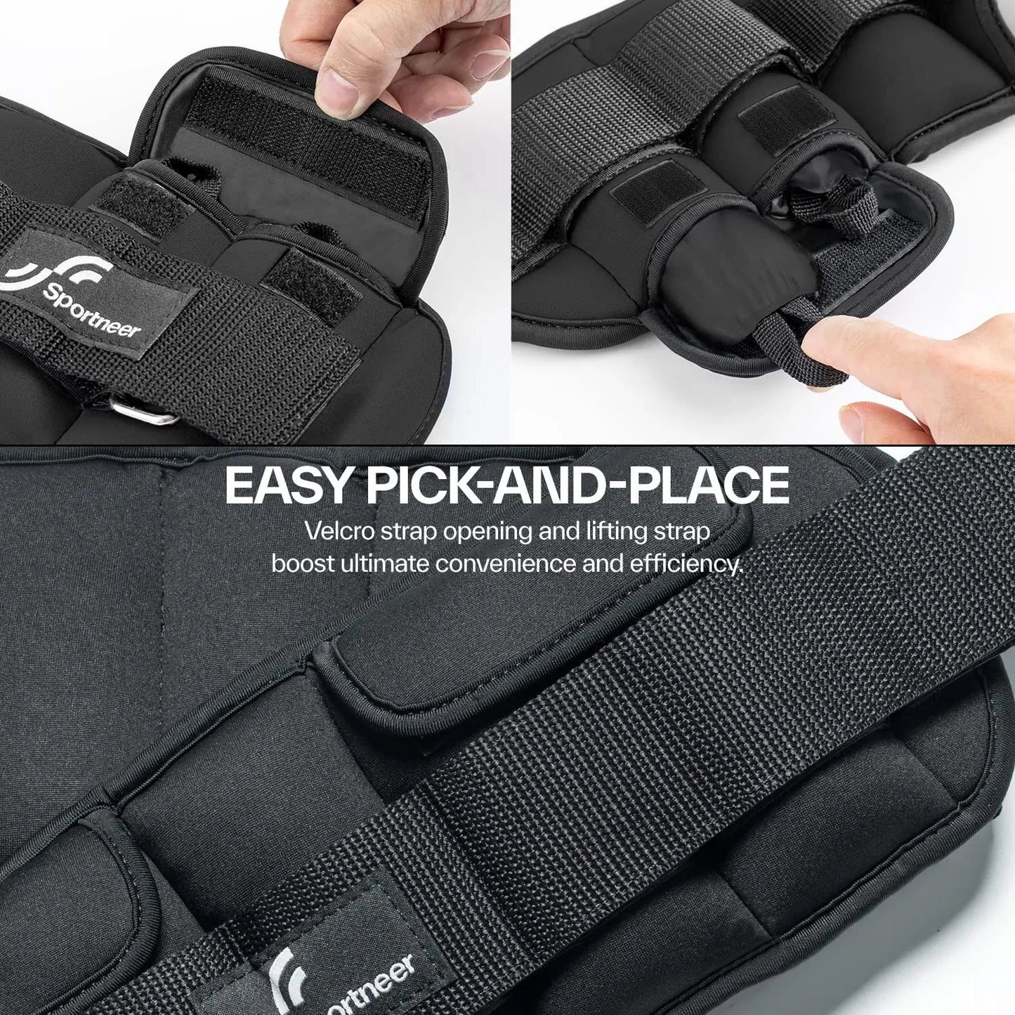 Adjustable Wrist and Ankle Weights for Women and Men