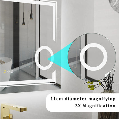 LED Wall Mounted Bathroom Mirror