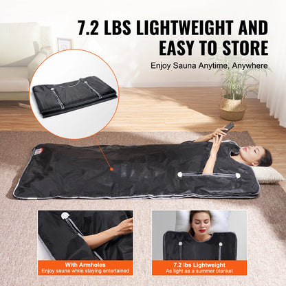Portable Sauna Blanket for Detoxification With Infrared