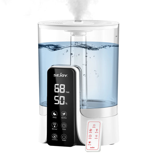 Home Air Humidifier with Led Digital Display 6L