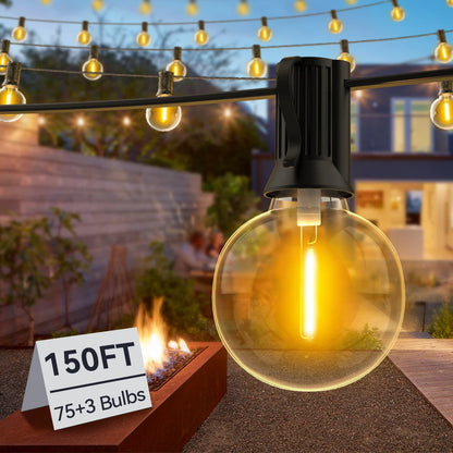Outdoor Solar Garland Light , Waterproof Fairy String  50Ft 100Ft 150Ft