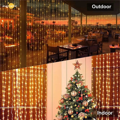 Outdoor Solar Fairy Garland String Lights 8 Modes