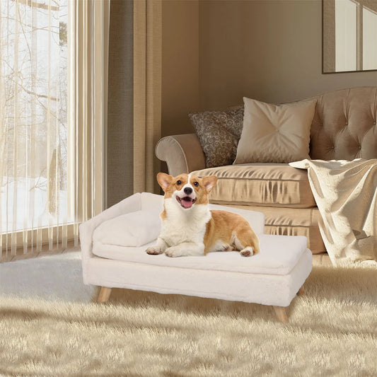Elevated Pet Bed with Cozy Pad That Is Waterproof