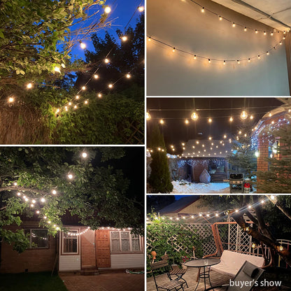 Outdoor Solar Garland Light , Waterproof Fairy String  50Ft 100Ft 150Ft