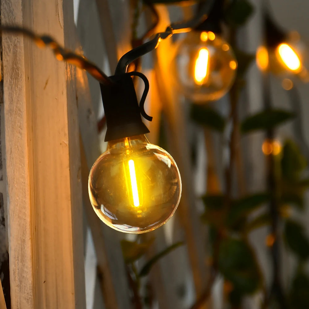 Outdoor Solar Garland Light , Waterproof Fairy String  50Ft 100Ft 150Ft
