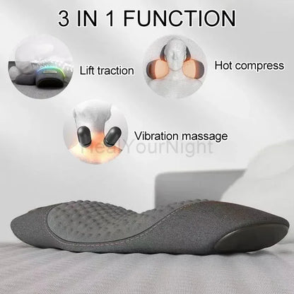 Waist & Back Heating Massager Pad